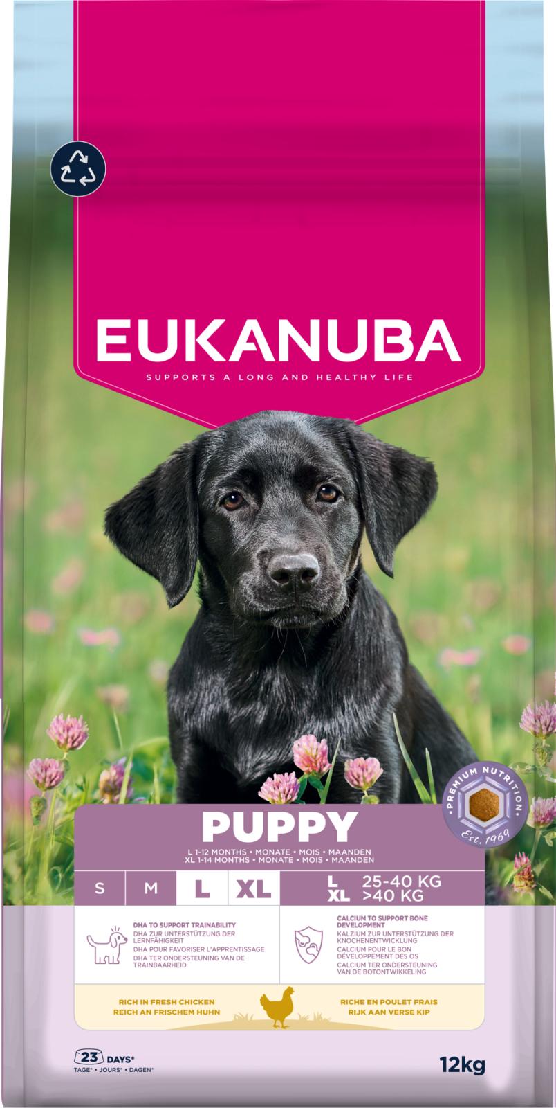 EUKANUBA Puppy Large Breed kylling