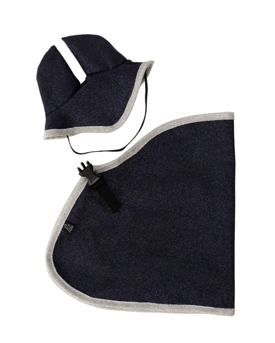 My Hobby Horse-dækken og hut, navy glitter