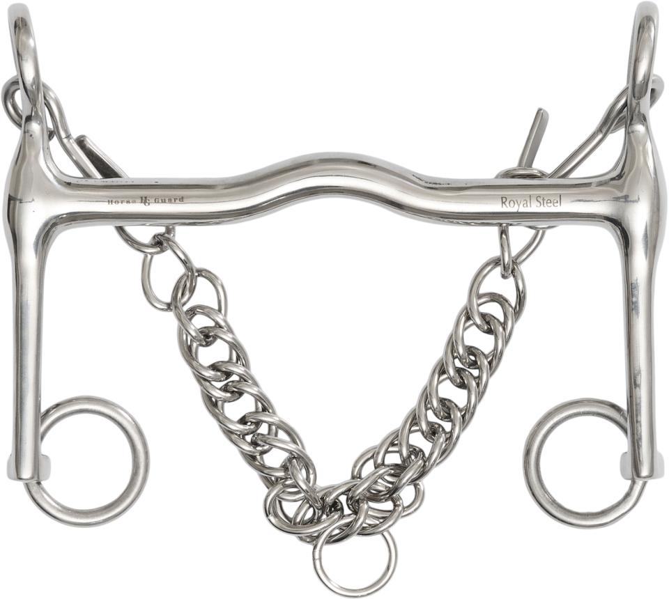 HorseGuard Kandarbid T13mm, 7 cm sidestang