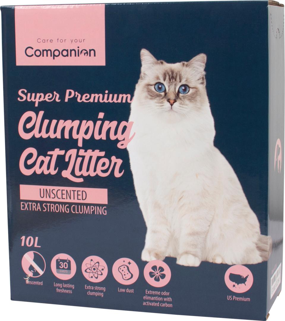 Companion Super Premium kattesand - Uparfymert