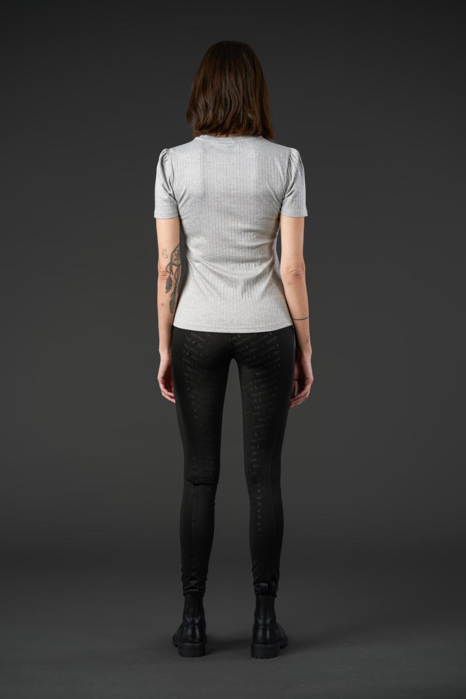 Equipage Alexa kurzärmeliges Glanz-T-Shirt