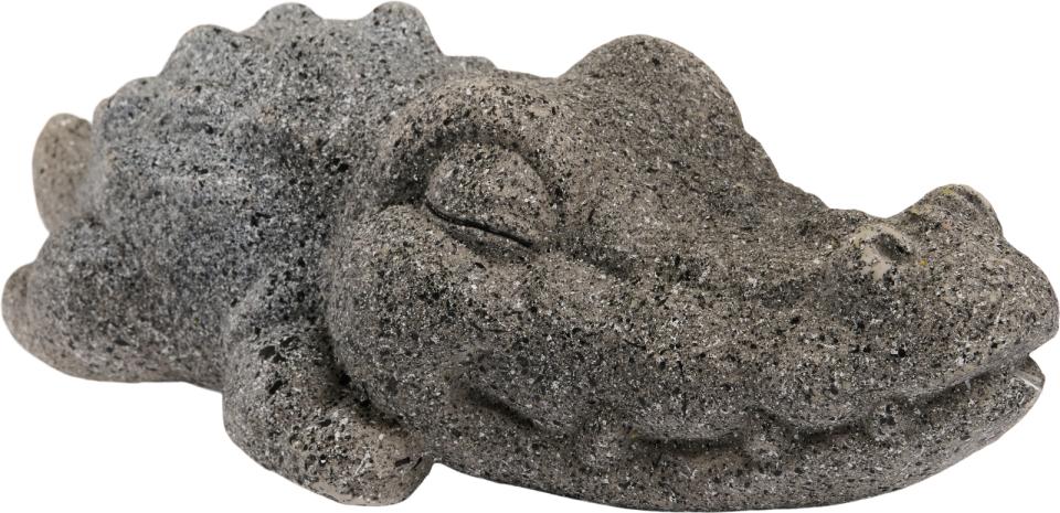 Companion Stenfigur i latex - krokodille