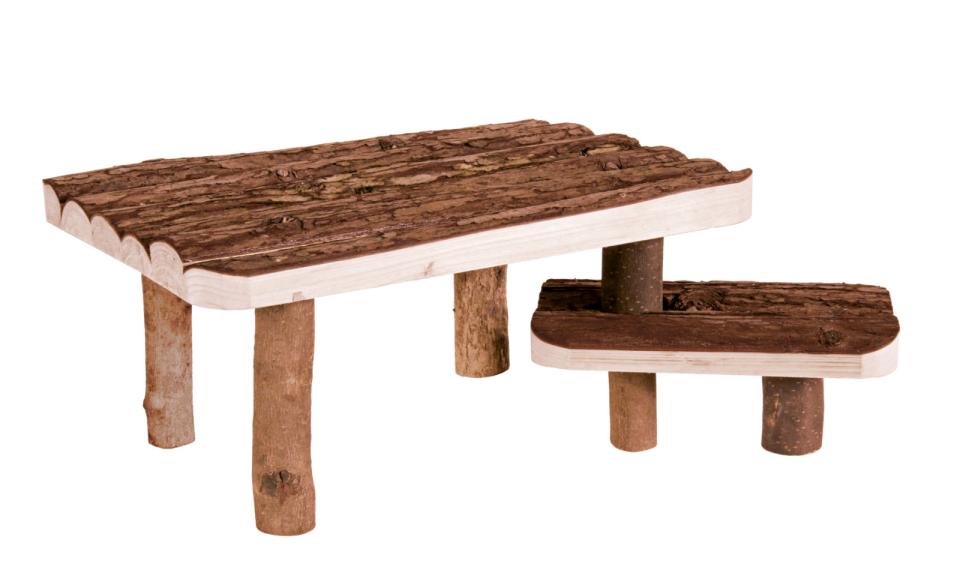 Beskyttelse og liggeplads med trapper