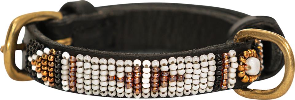 Kampuni håndlavet hundehalsbånd Micro Swahili