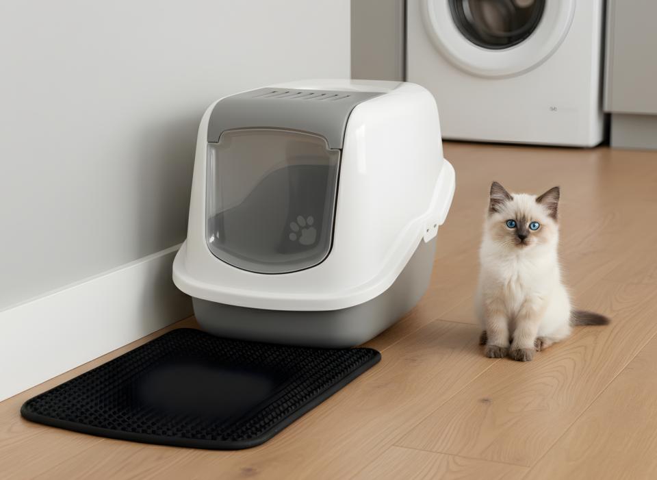 Savic Kattsandsmatta Catcher t/Nestor och Aseo