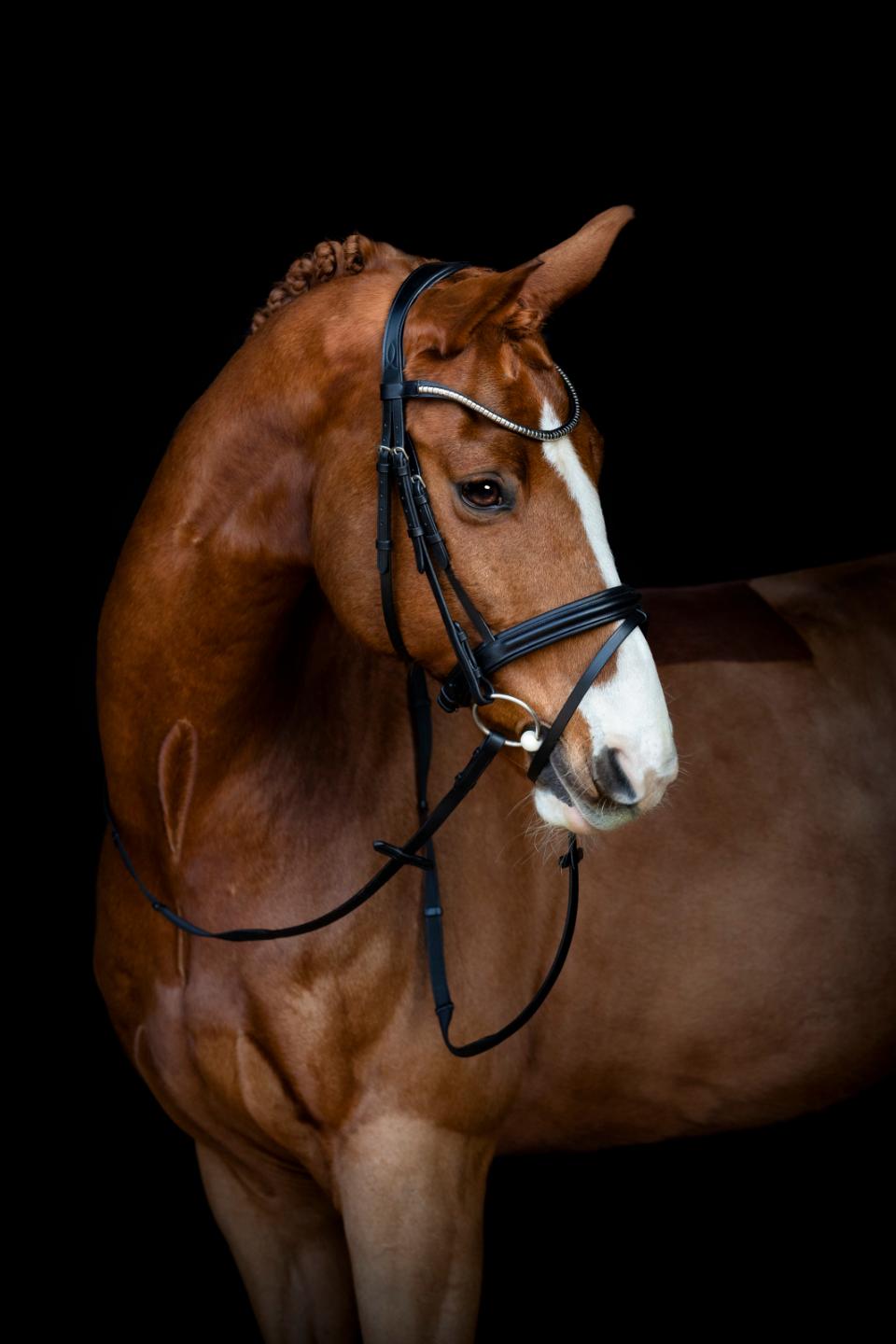 Happy Mouth bitt, 3-delt med kobberrulle, løse ringer