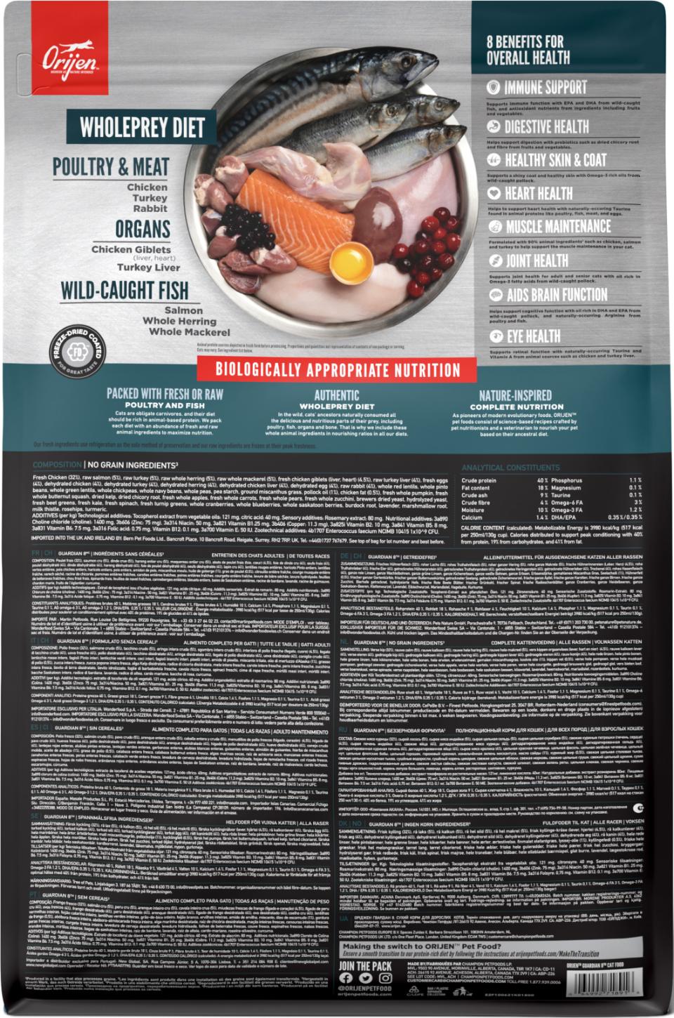 ORIJEN CAT Guardian 8