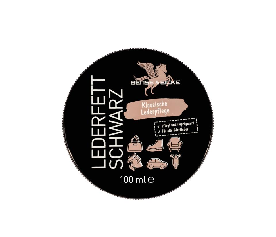 Bense & Eicke Læderfedt sort