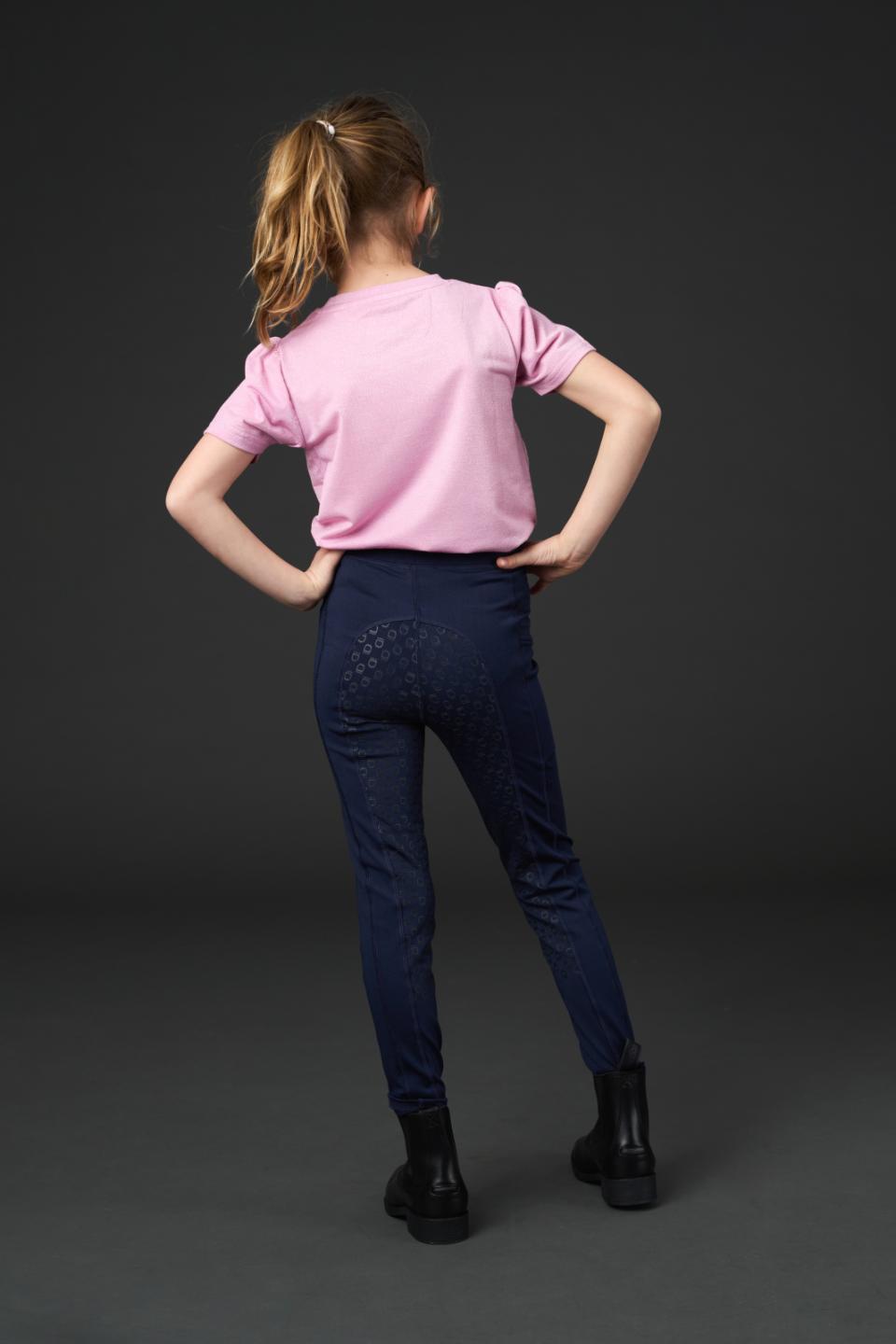 Equipage Molly-ridetights med fullgrip til børn