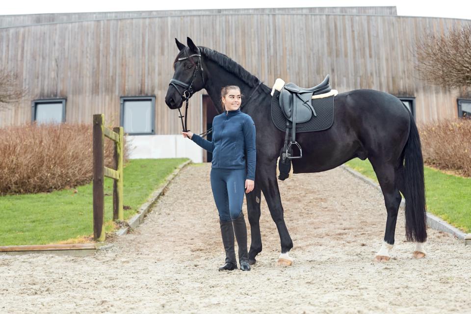 Equipage Gilly ride fleece cardigan