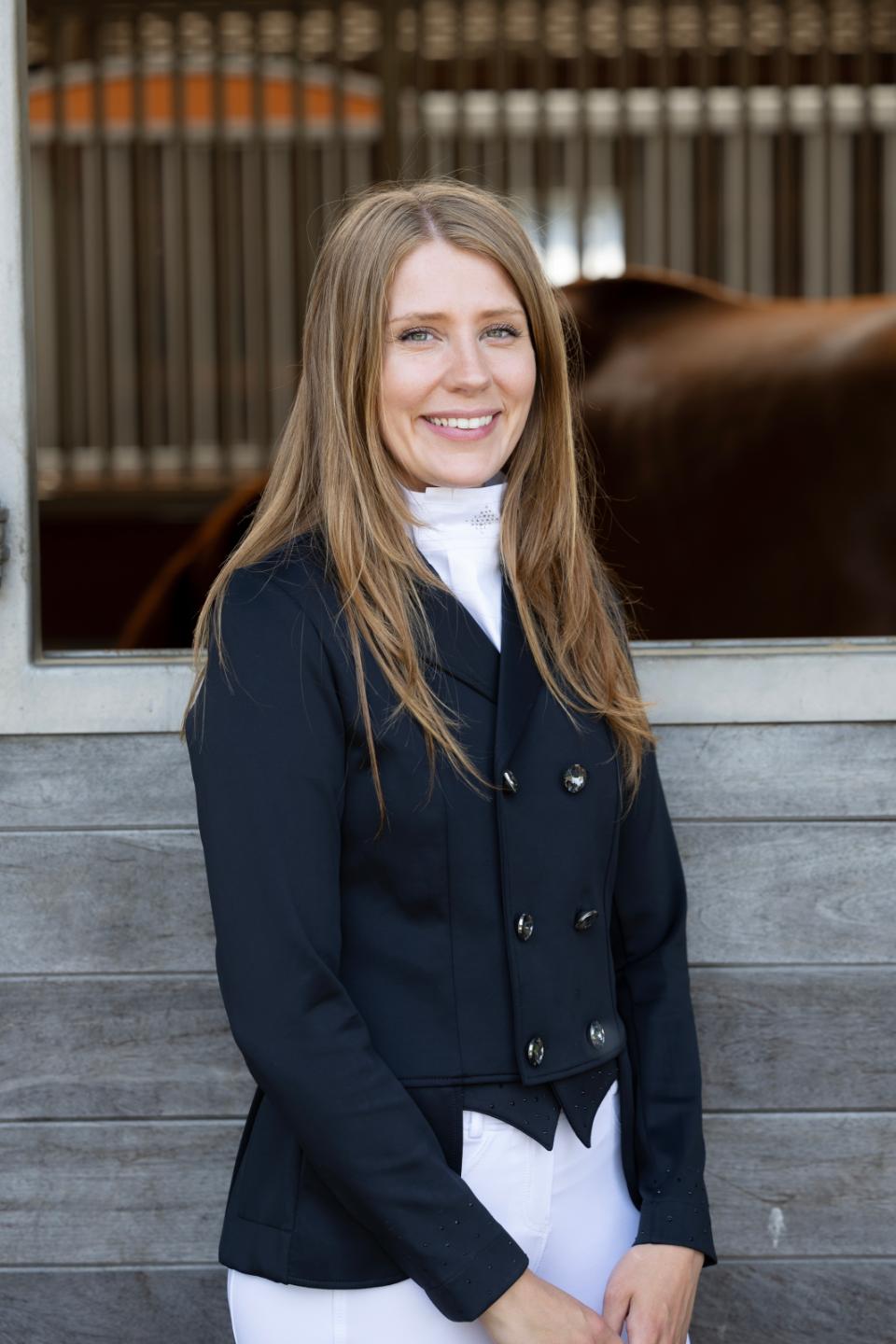 Equipage Andrea tävlingskavaj med diskreta stenar