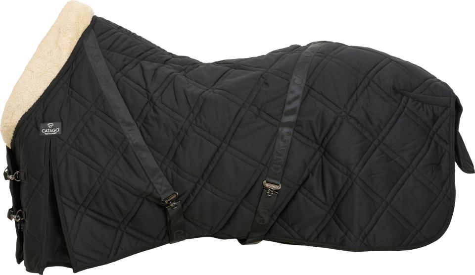 CATAGO FIR-Tech Quilt stalddækken med pelskrave - 200g