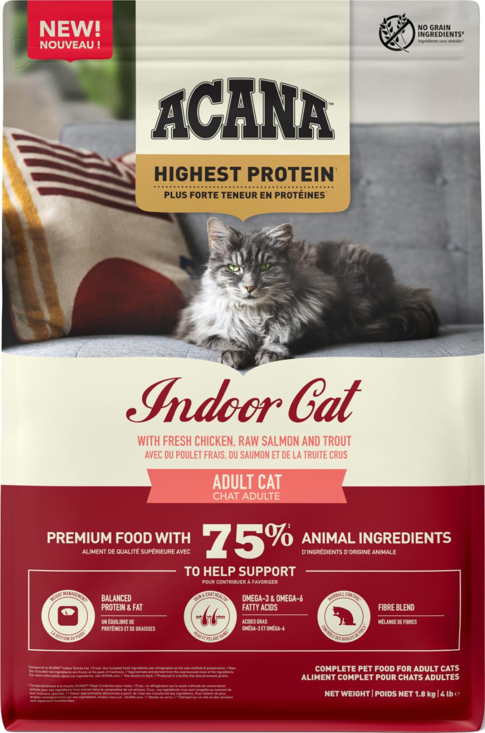 ACANA CAT Highest Protein Indoor (kylling og laks)