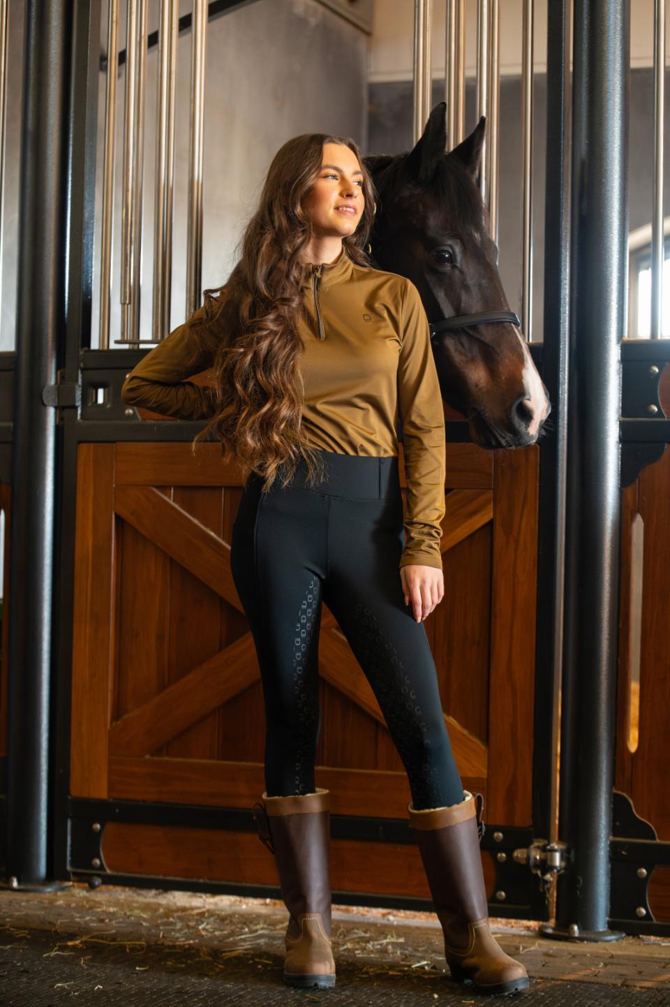 Equipage Kolyma langærmet ridebluse
