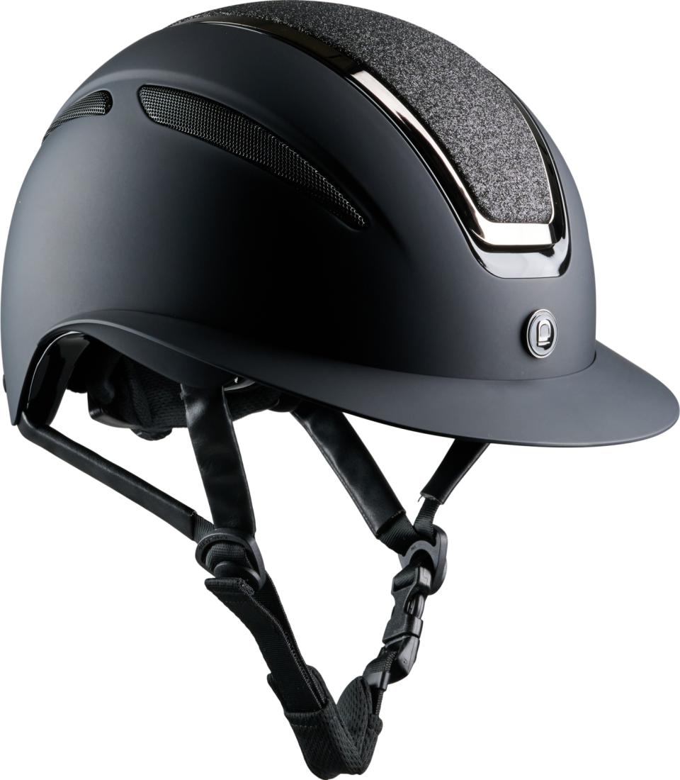 Equipage Guardian ridehjelm, Mat, Glitter top