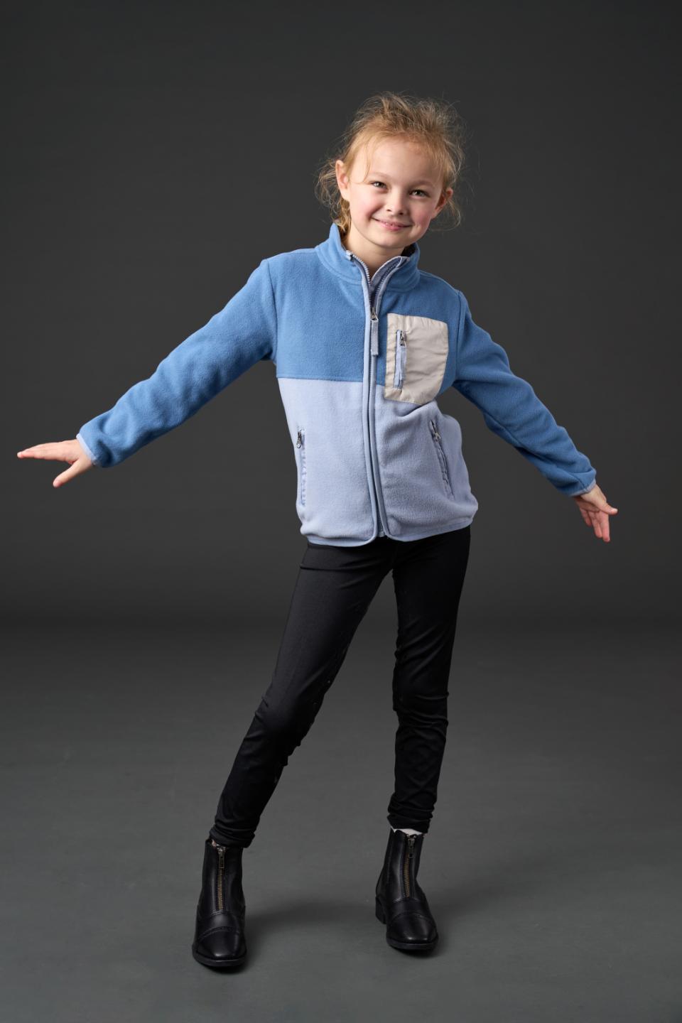 Equipage Thea zip cardigan für kinder
