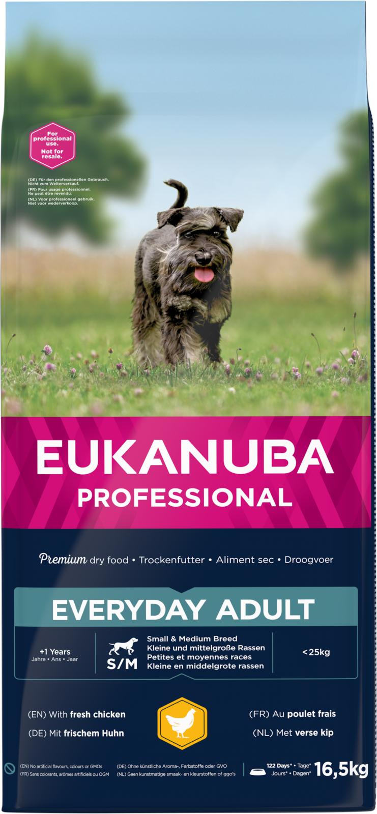 Eukanuba Everyday Adult Small & Medium Breed (kylling)