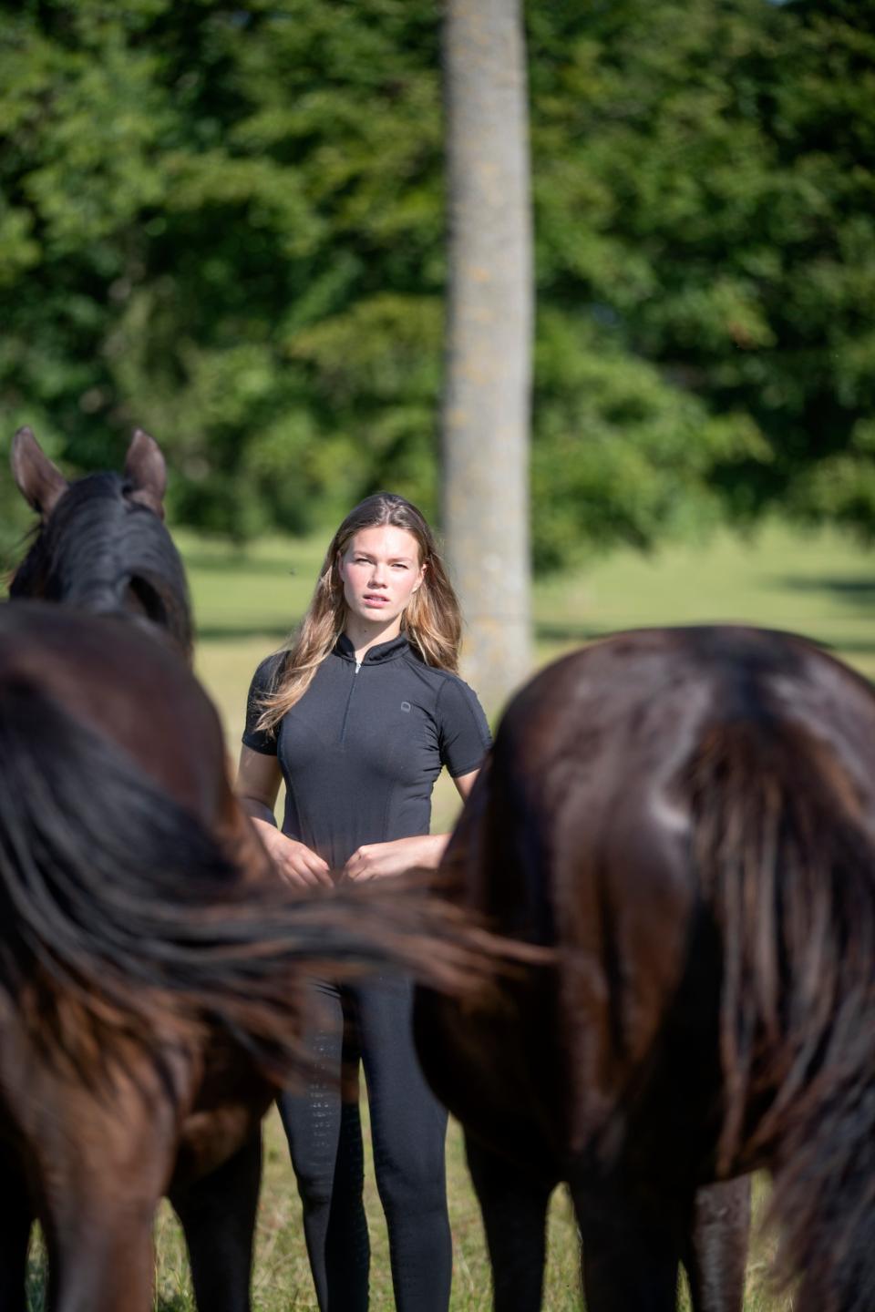 Equipage Awesome kurzärmeliges Reithemd