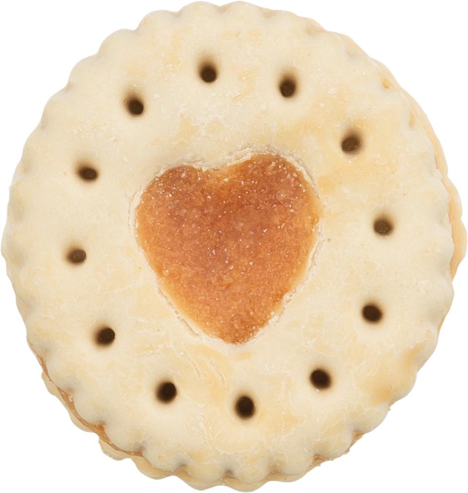Trixie Valentine Heart kiks fyldt med kylling