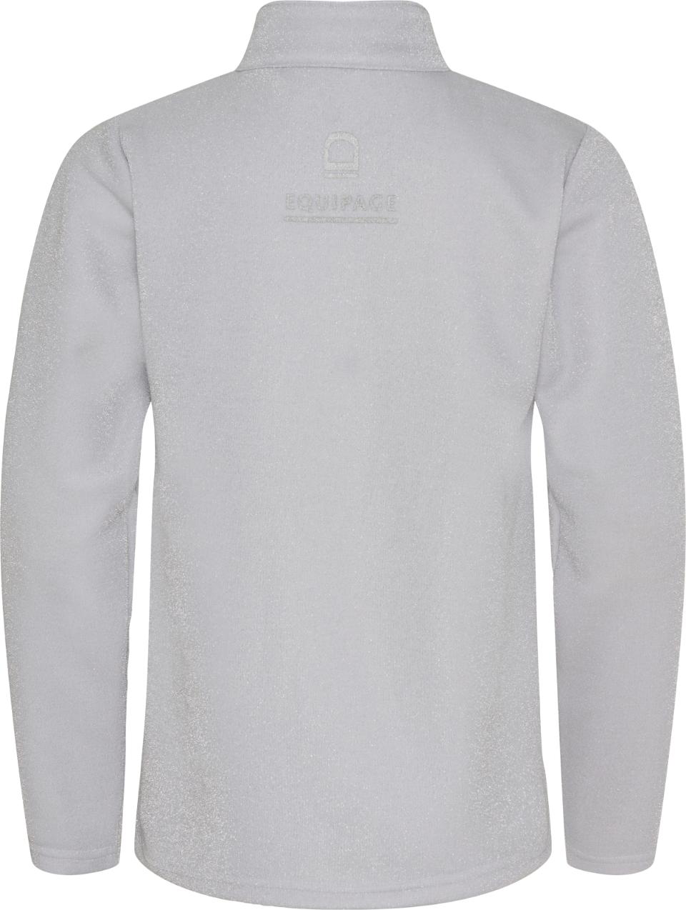 Equipage Shimmer half-zip langærmet ridebluse