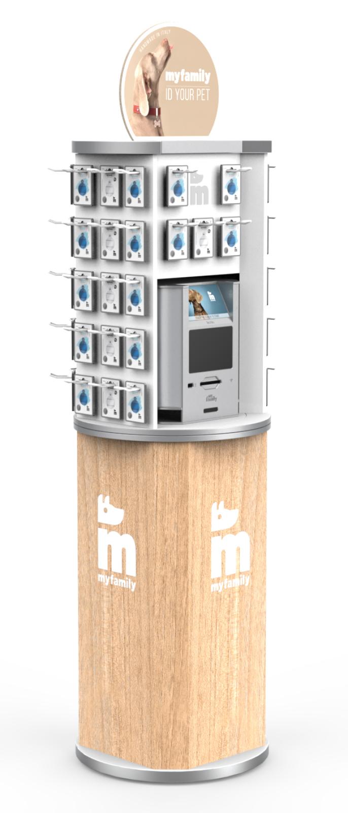 MyFamilyShop Dreje display 60 kroge