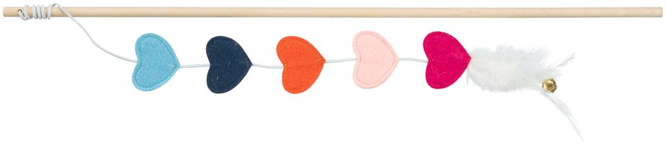 Trixie Drillepind med hjerte, filt med katteurt