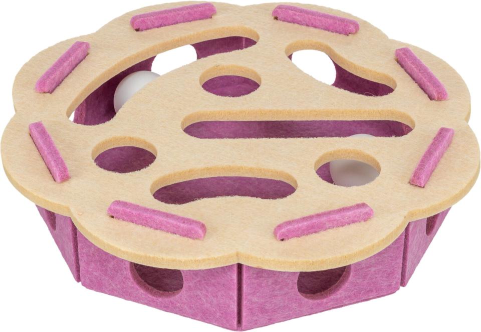 Trixie Whole’n’Roll blomst aktivitetslegetøj, filt