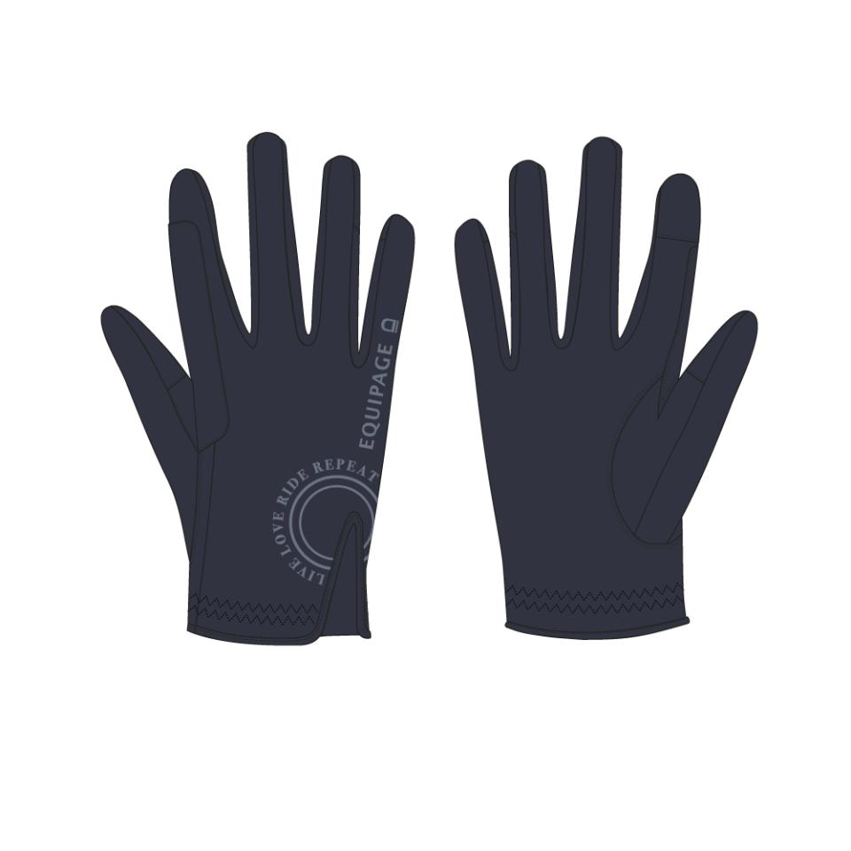 Equipage Terina-ridehandsker i mesh