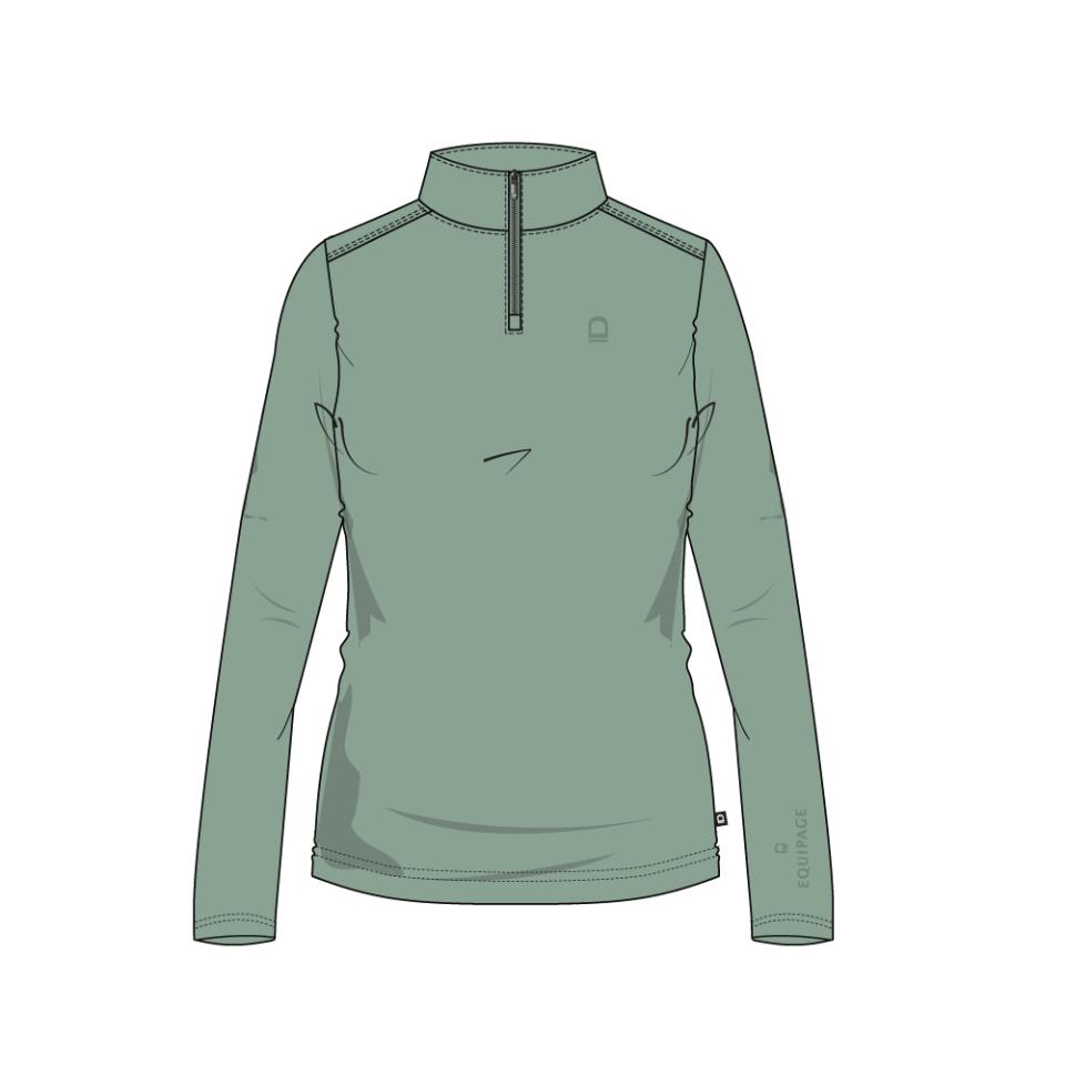 Equipage Kolyma langærmet ridebluse