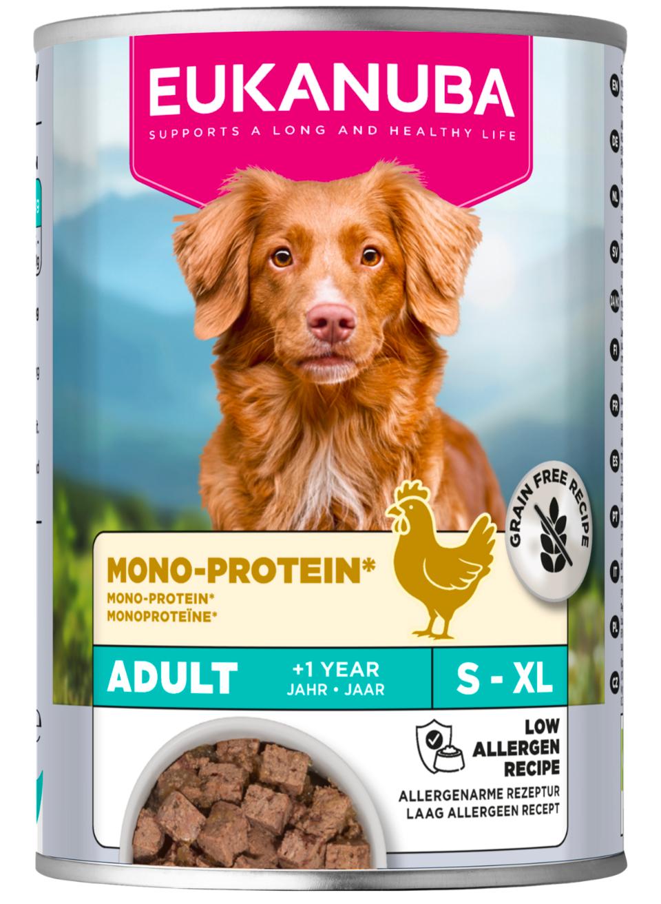 EUKANUBA wet food Adult Mono-Proteine Chick Special Care