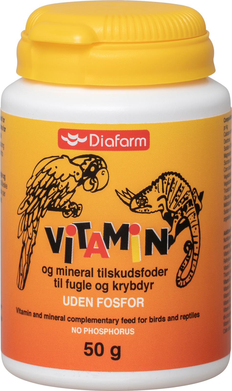 Vit + Min blend for birds and reptiles