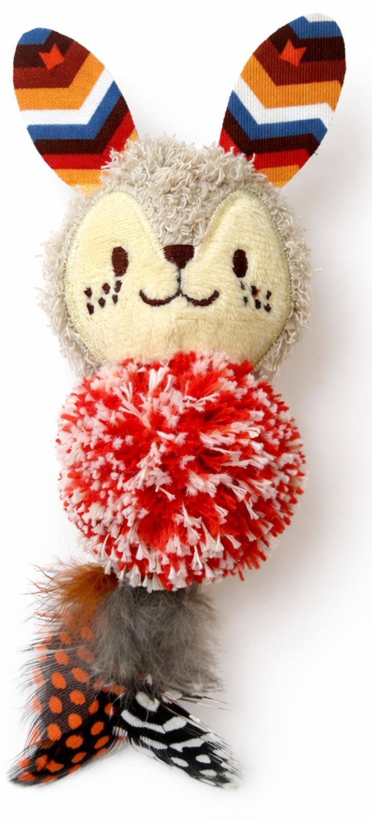 Companion Kanin plyschdjur med fjädrar