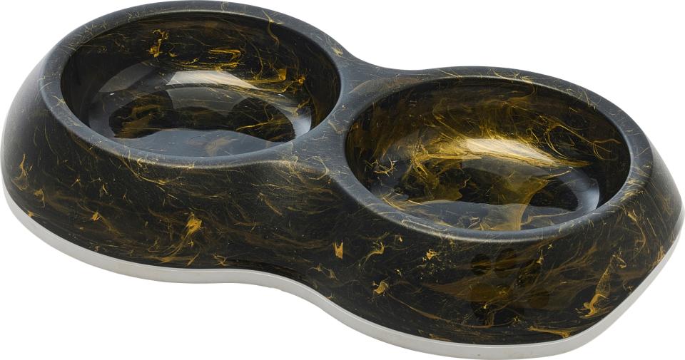 Savic Delice Dobbel plastskål