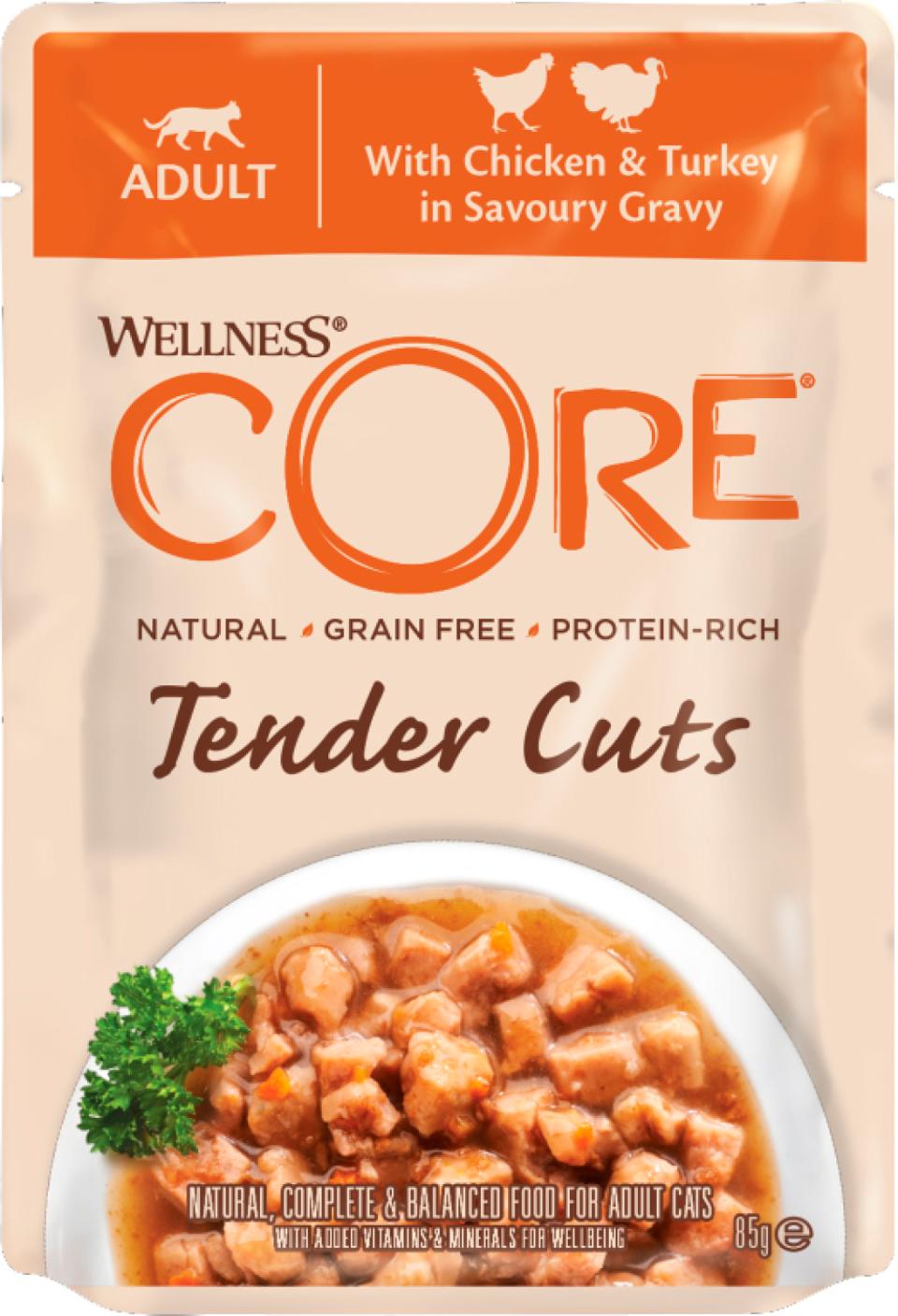 CORE Tender Cuts w/Chicken and Turkey in Gravy