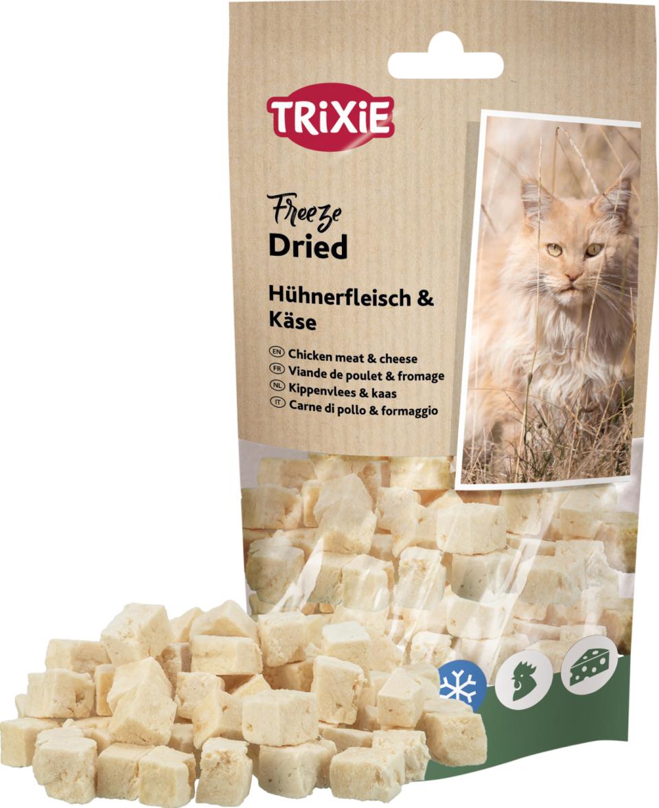 Trixie frysetørret kylling & ost