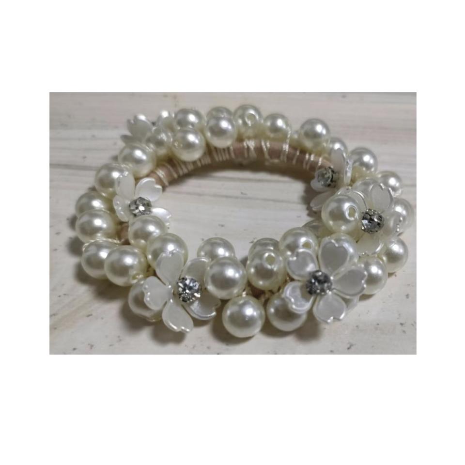 Equipage Abel hårsnodd med pärlor