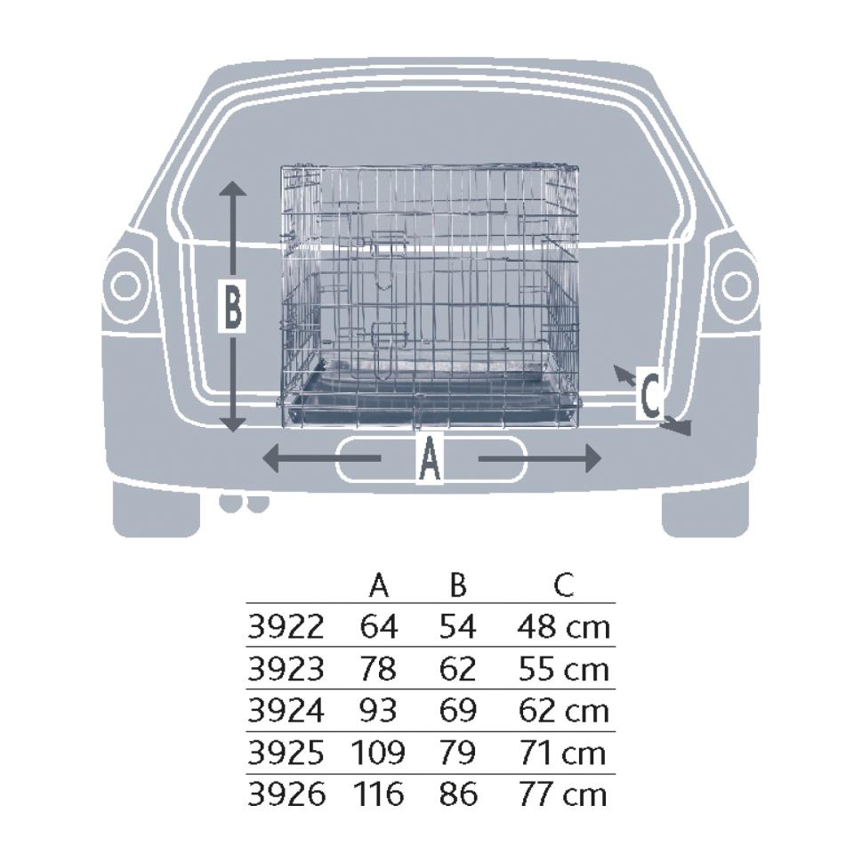 Trixie Sammenleggbart hundebur