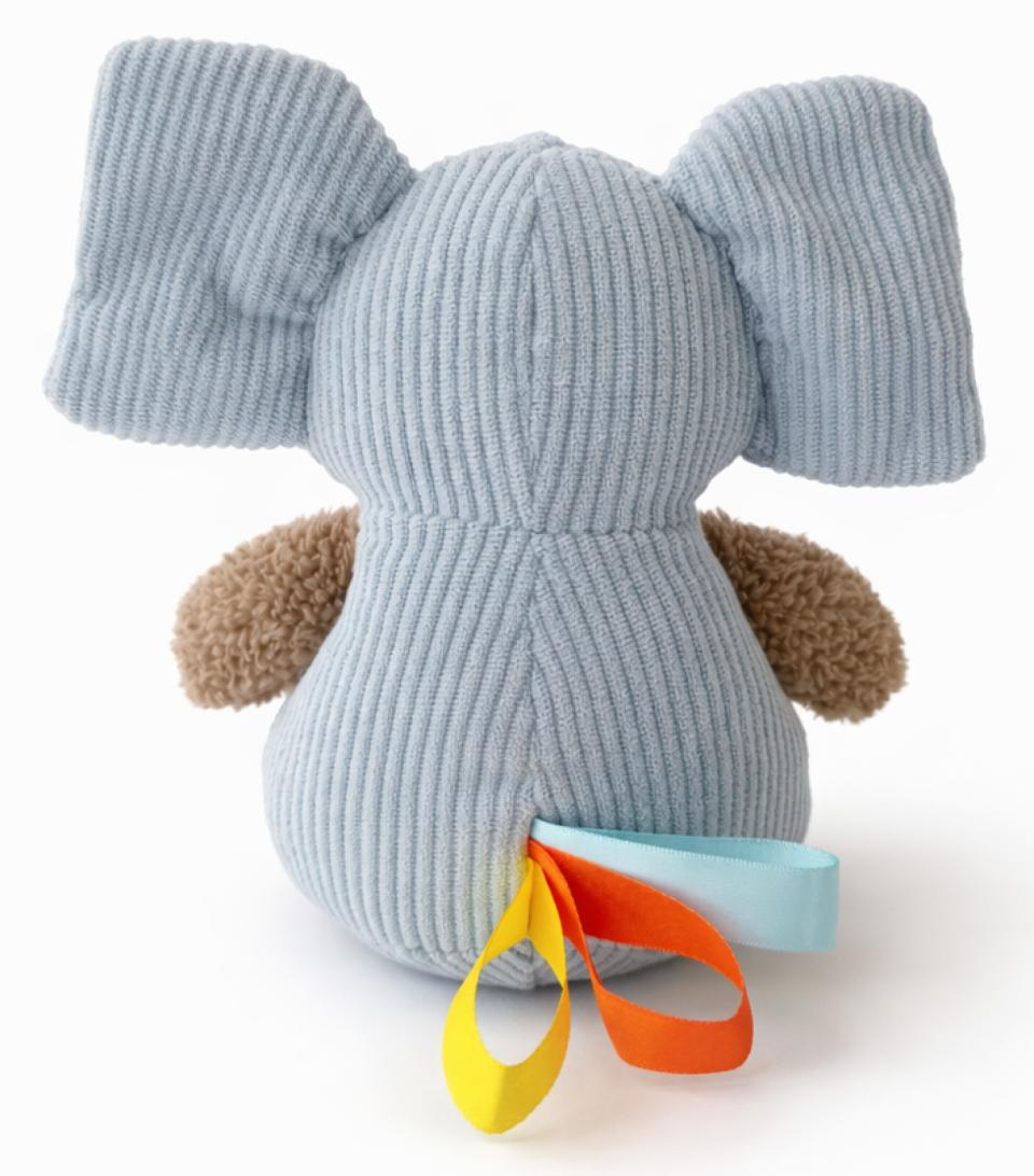 Companion hundleksak, lapptäcke, elefant