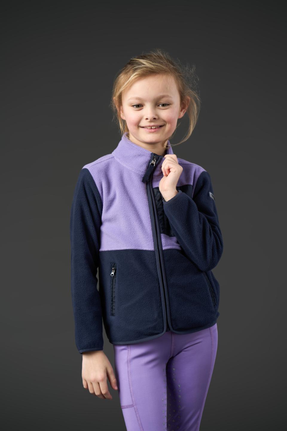 Equipage Allison fleecejacka för barn