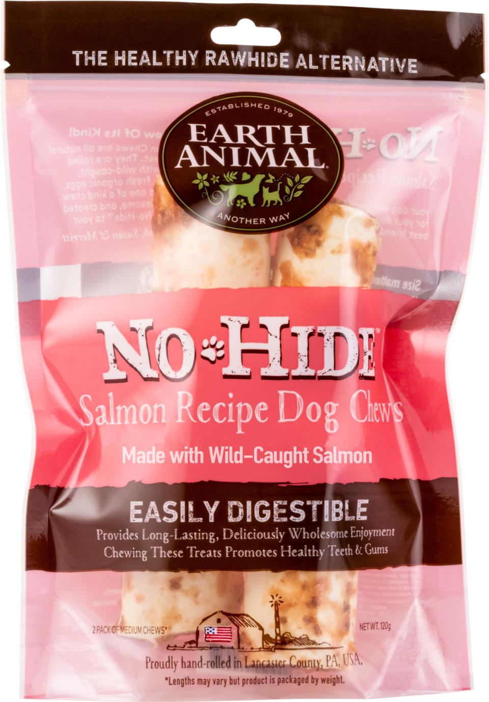 No-Hide Salmon Chews 2 pak