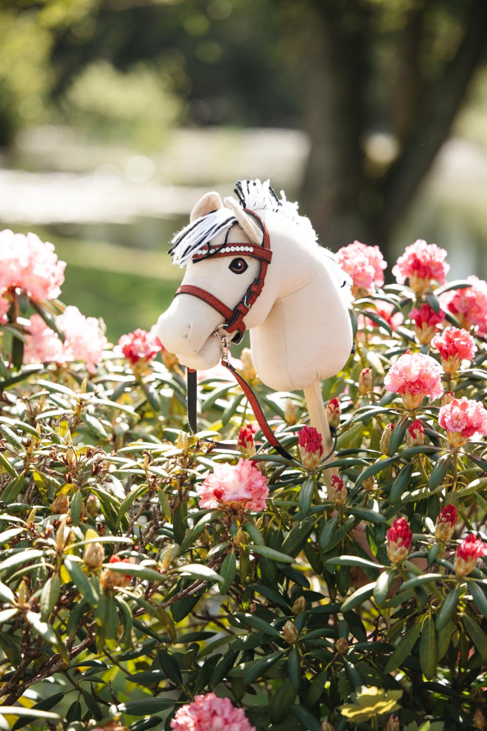 My Hobby Horse Bridle, red glitter