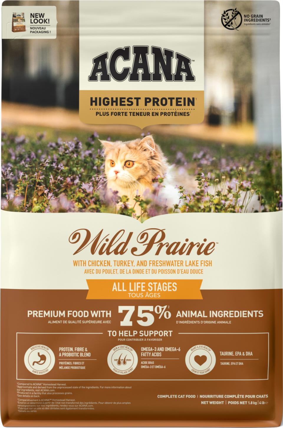 ACANA CAT Highest Protein Wild Prairie (kylling og kalkun)