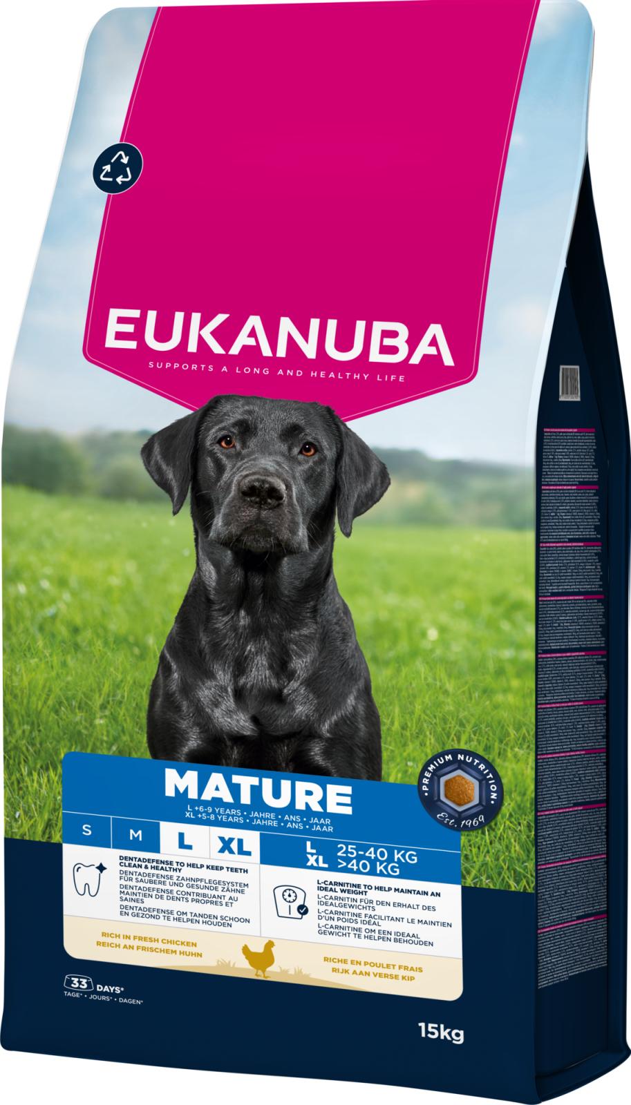 EUKANUBA Mature Large Breed kylling