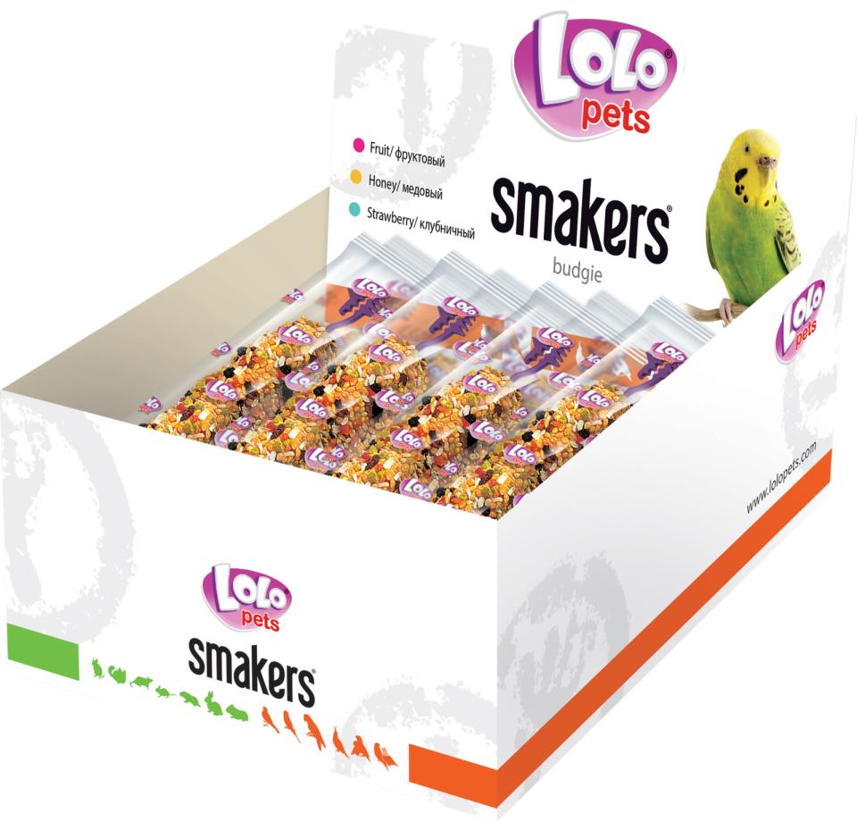 Lolo Pets Smakers box for undulat, honning