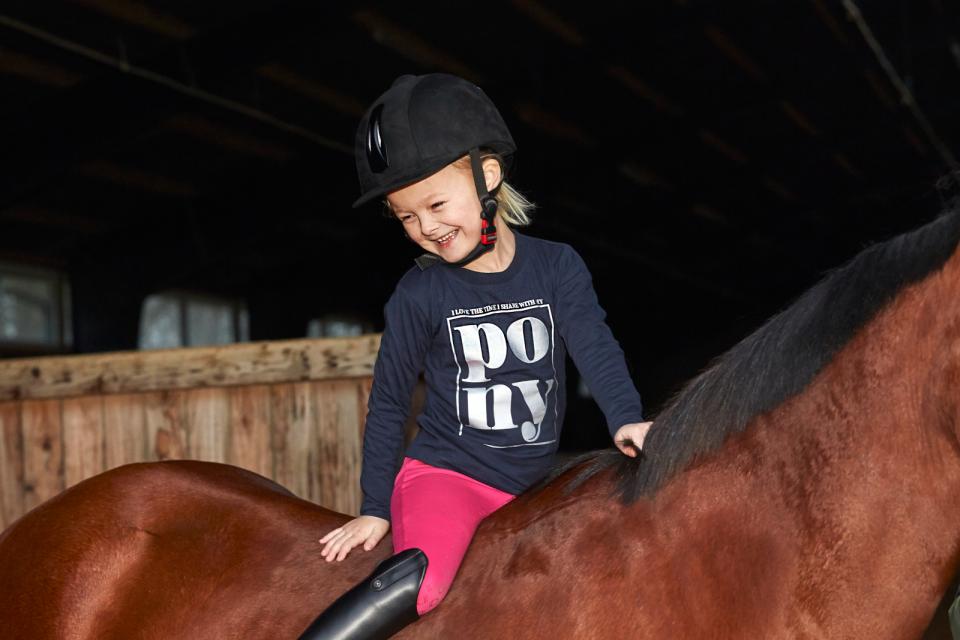 Equipage Jinx langærmet ridetrøje til børn