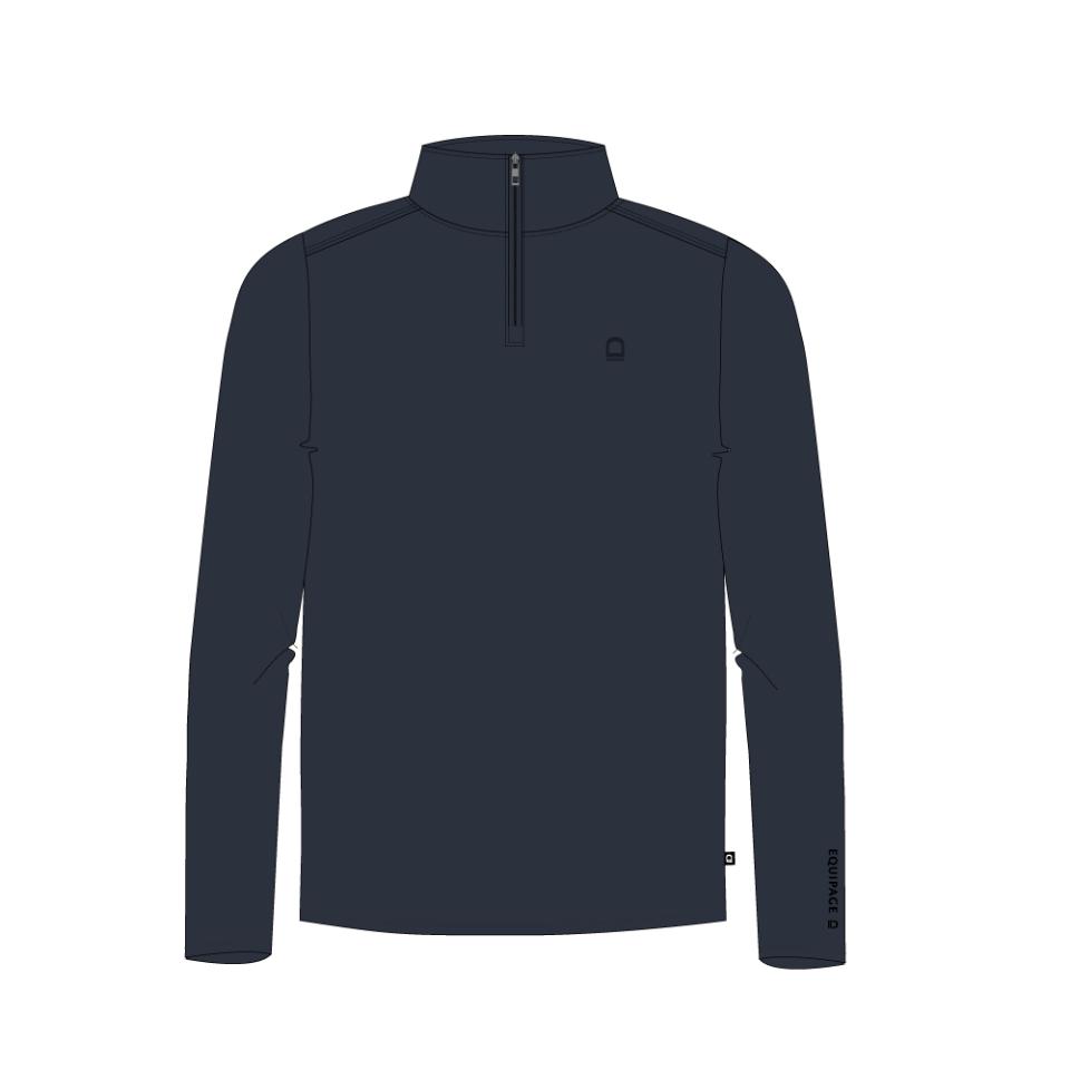 Equipage MEN Steve half-zip Langarm Reitpullover