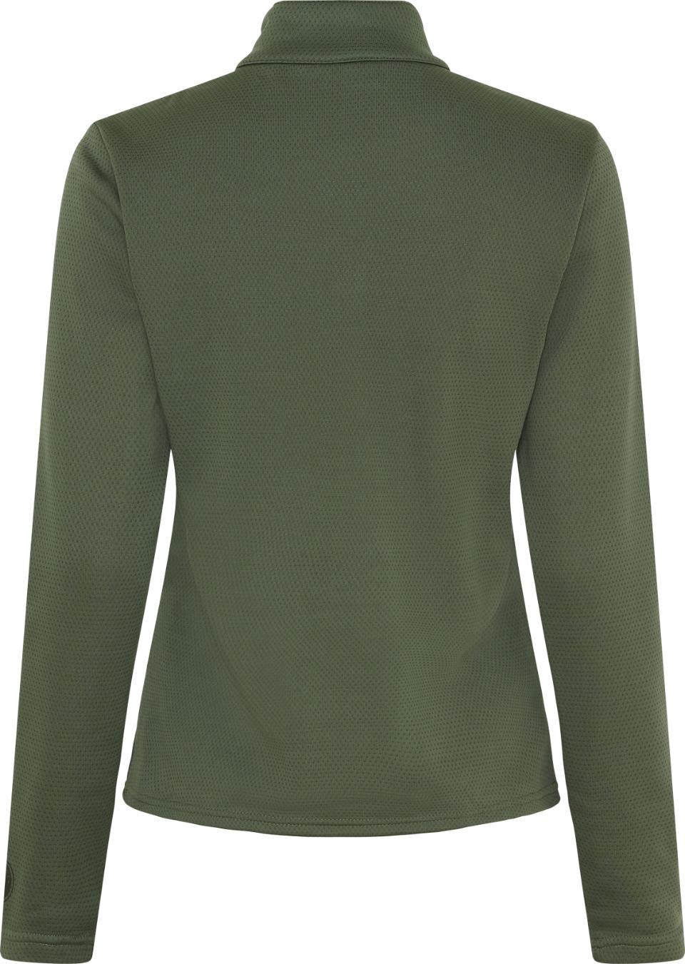 Equipage Scarlet langärmeliges Reithemd mit halbem half-zip