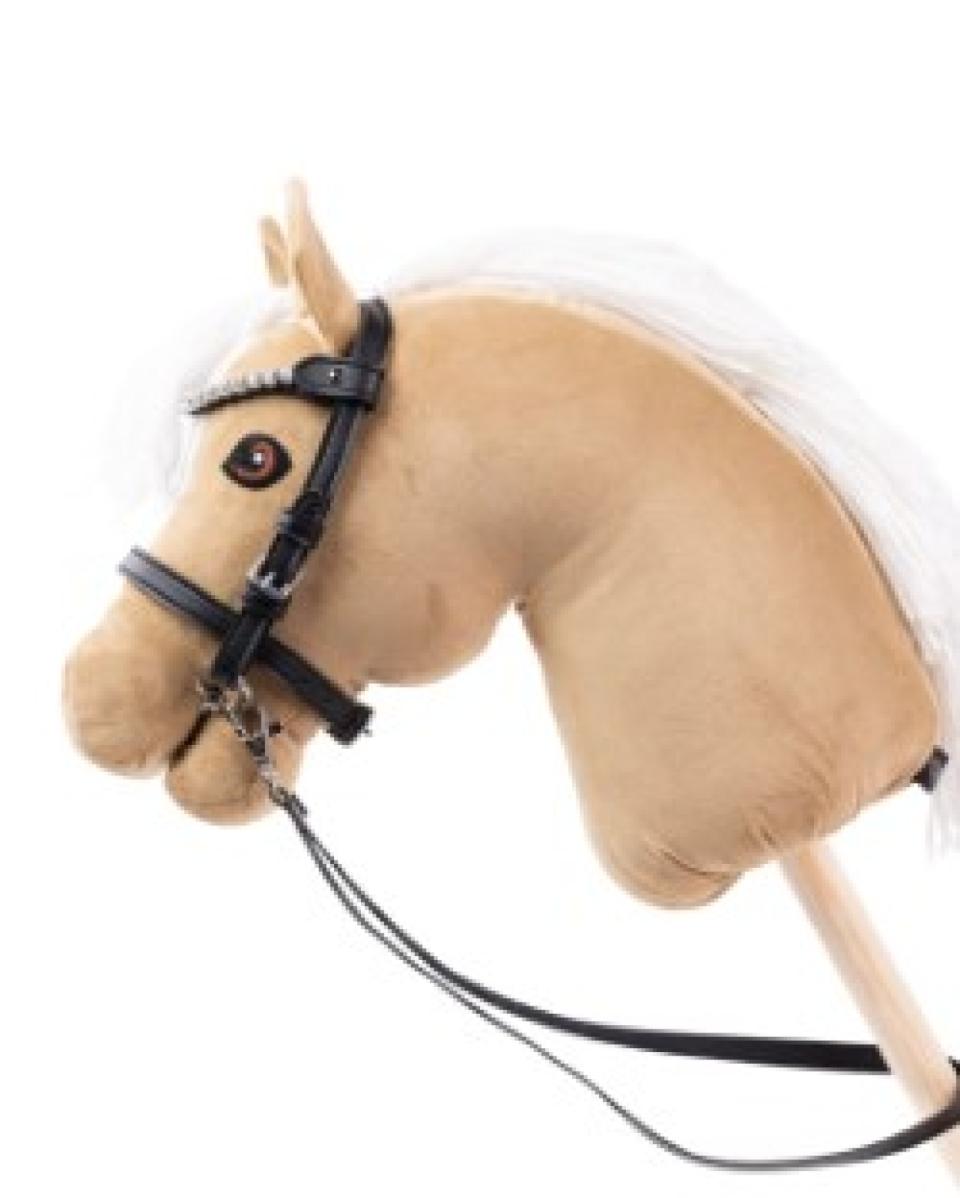 My Hobby Horse Hodelag, svart med sølvsteiner
