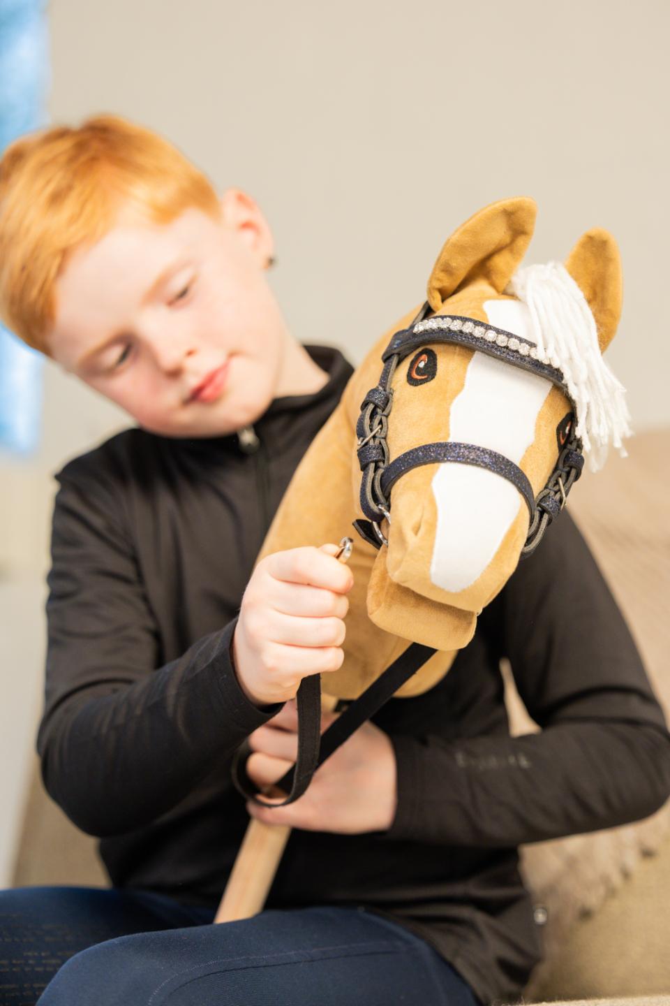 My Hobby Horse-trense, navy glitter