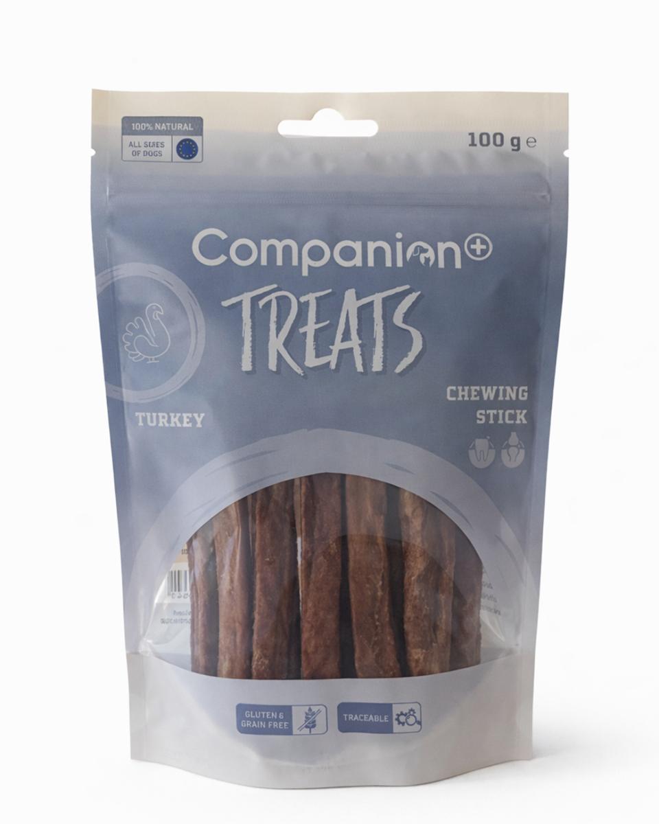 Companion+ Vital Tyggestænger med kalkun og glucosamine